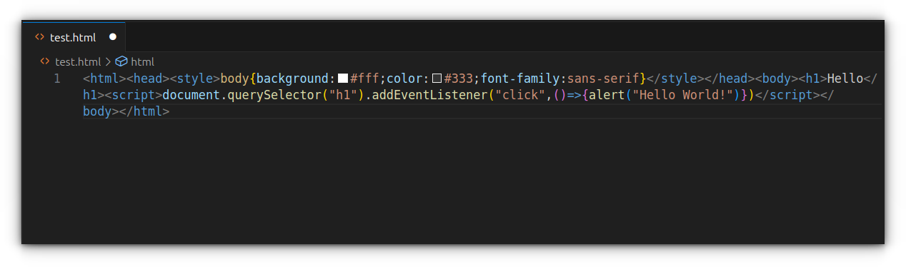 html code unformatted