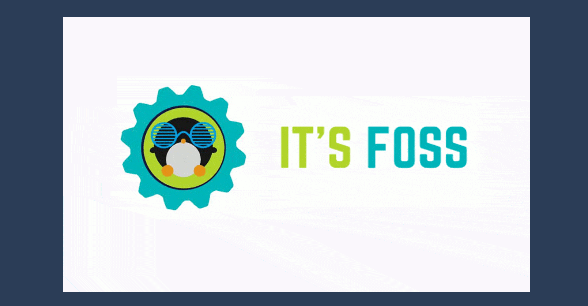 It's FOSS Logo Gif created in GIMP