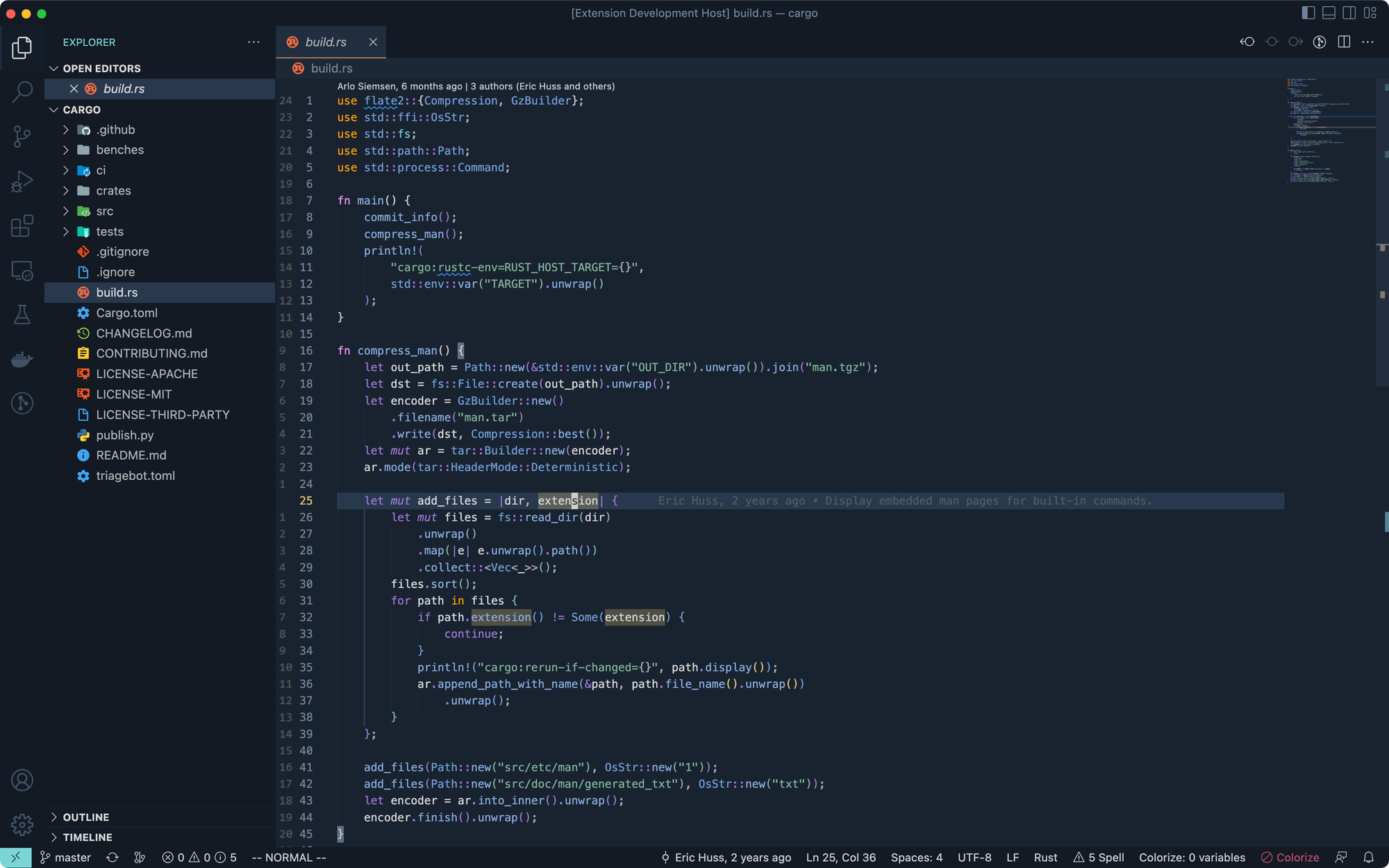 nightfox theme