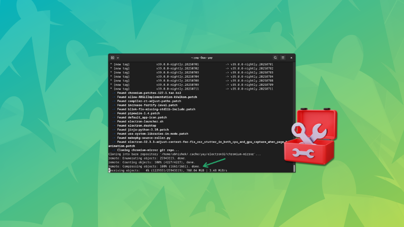 The Curious Case of AUR Updates Fetching 30 GB of Data for Electron