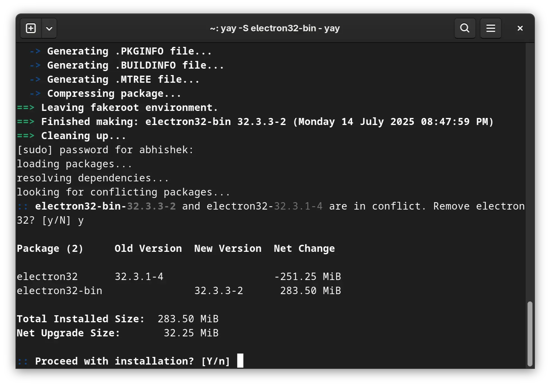 The Curious Case Of AUR Fetching 30 GB For Electron Updates The Curious Case Of AUR Fetching 30 GB For Electron Updates