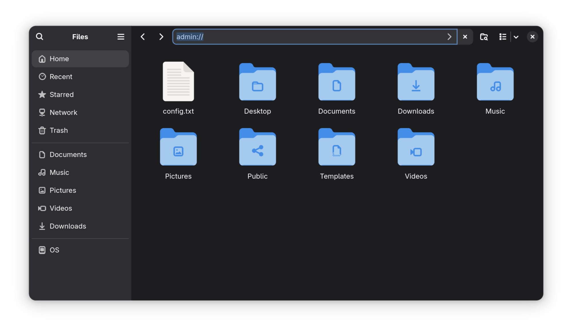 Access Root Directory in Nautilus File Manager