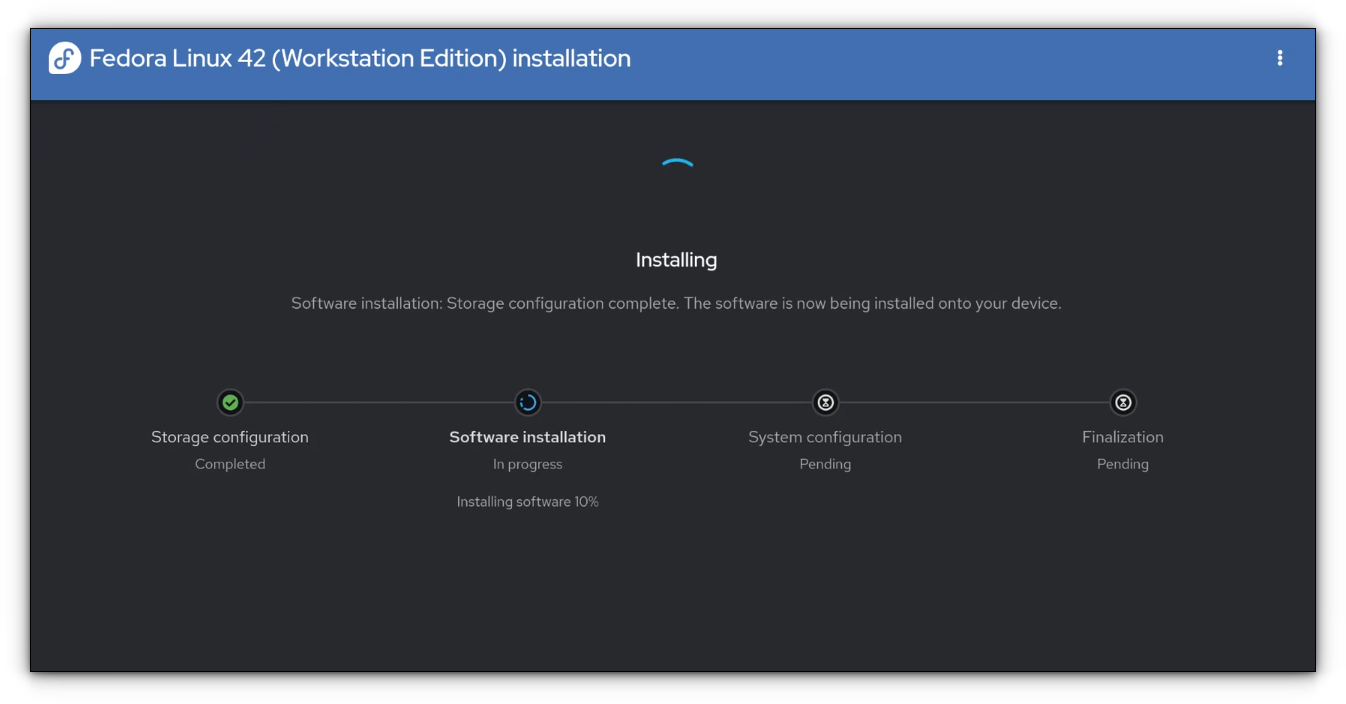 Installing Fedora Linux in the Simplest Possible Way