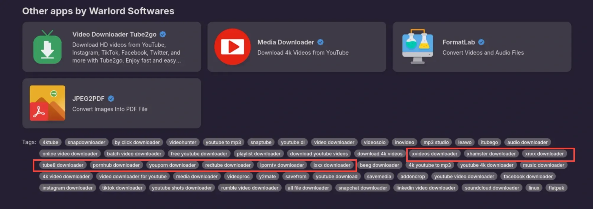 Tag misused for ranking on Google