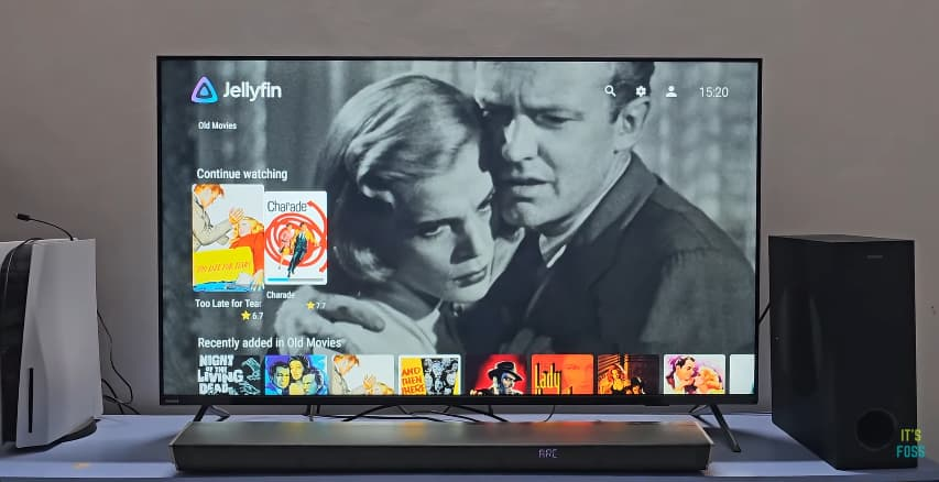 Playing Jellyfin media server on a smart TV