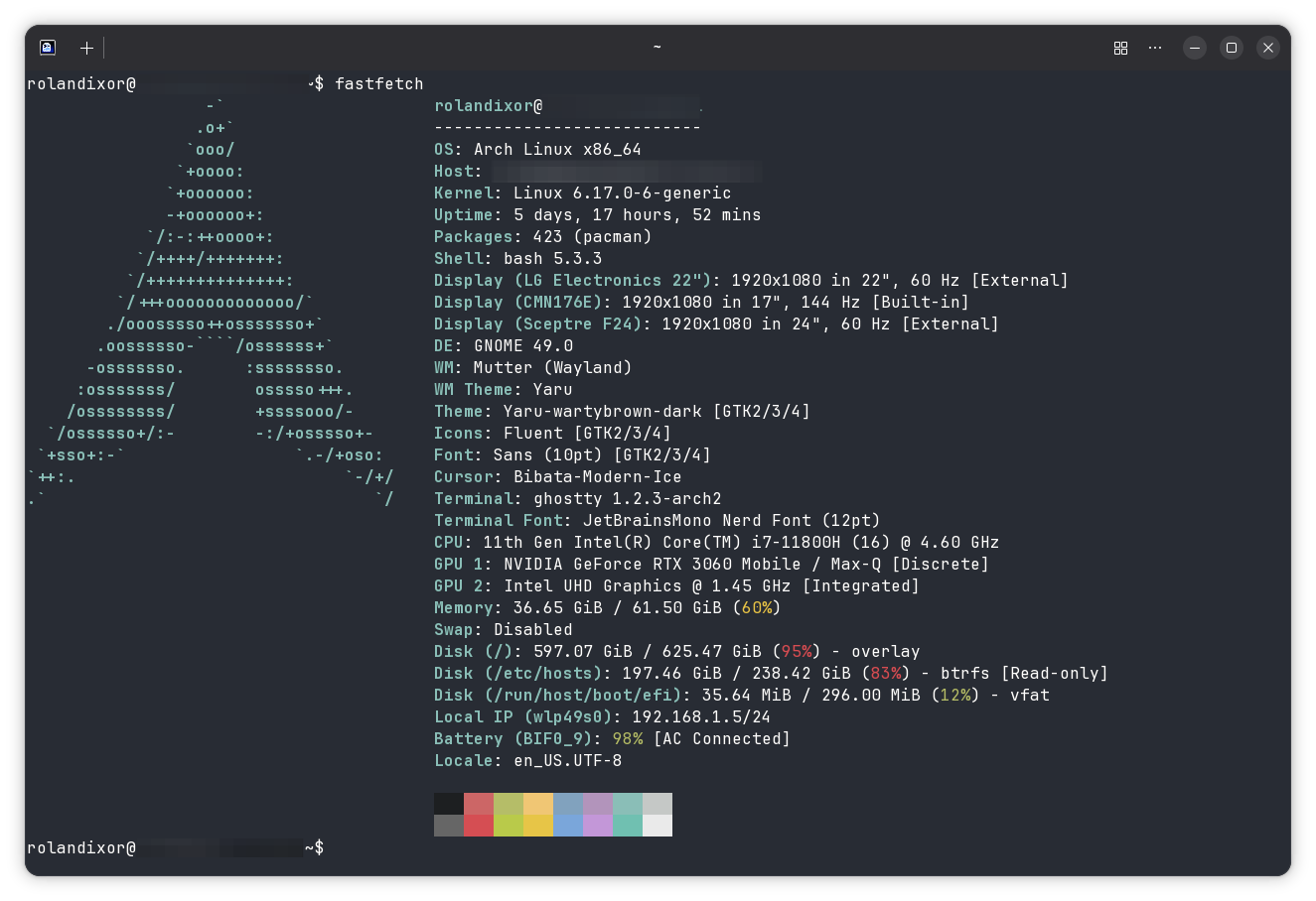 Ghostty offers a blend of the fresh and familiar