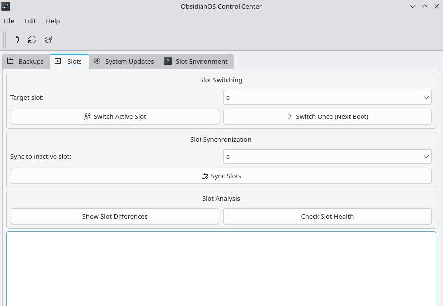 Obsidian Control Center