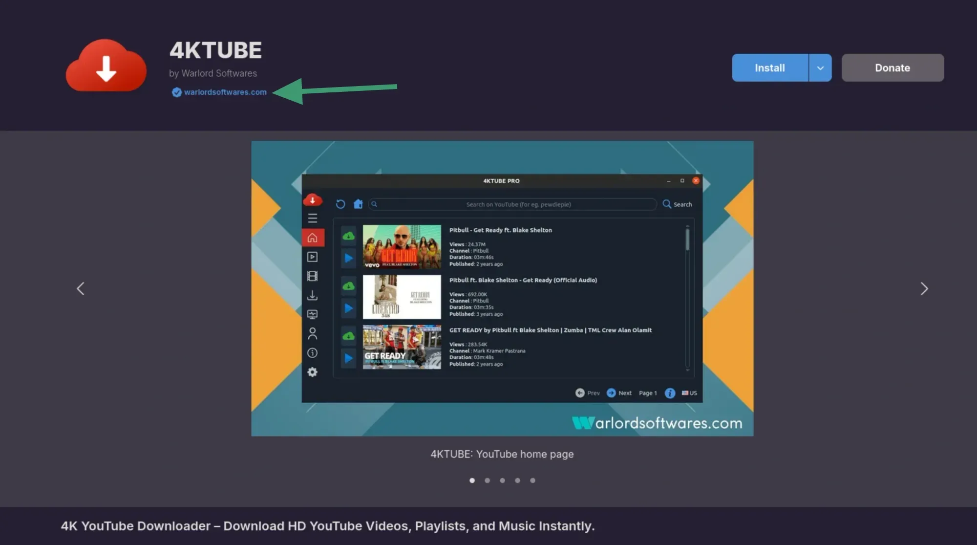 Shady video downloading apps on Flathub