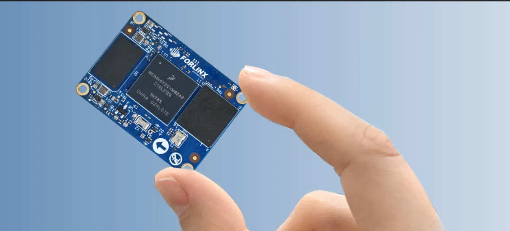 The main SoM board is really tiny