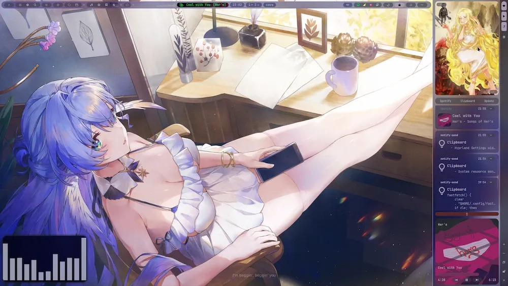 Hyprland Arch eclipse