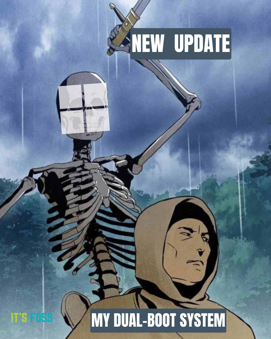 windows dual boot fiasco meme