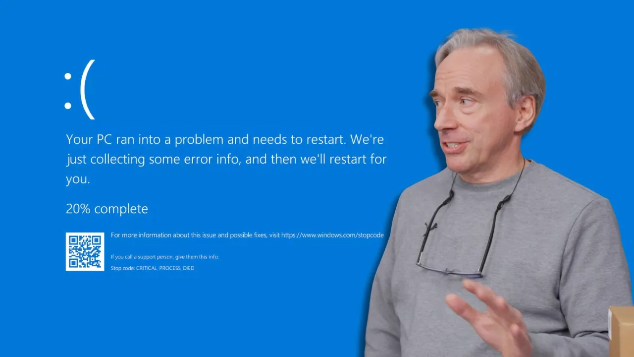 Linus Torvalds Defends Windows' Blue Screen of Death