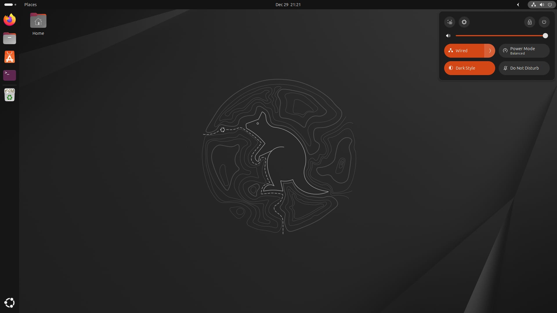 ubuntu 25.10 desktop