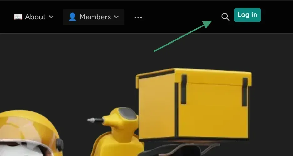 Simplified login process