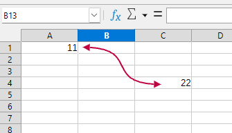 the new connector shapes feature in libreoffice 26.2 calc