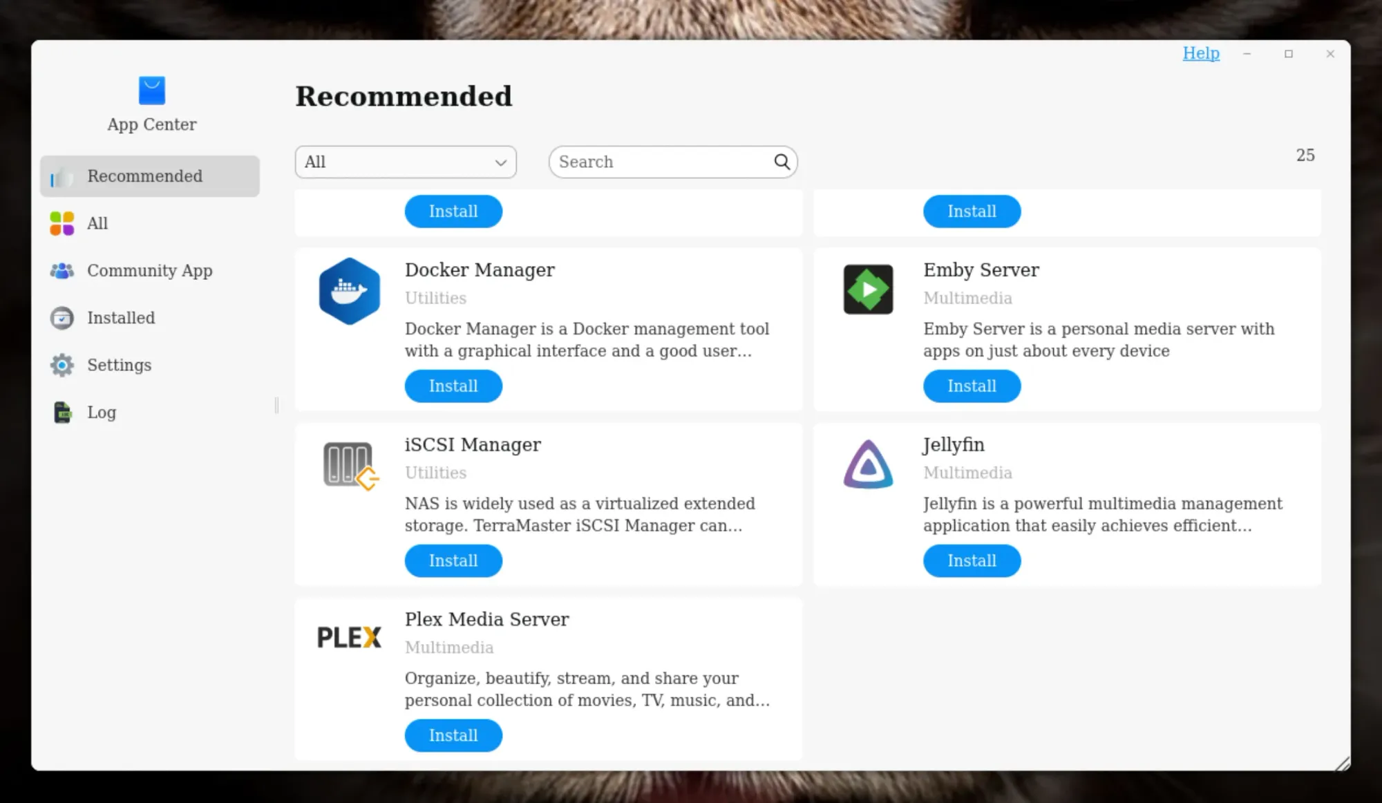 Terramaster app store