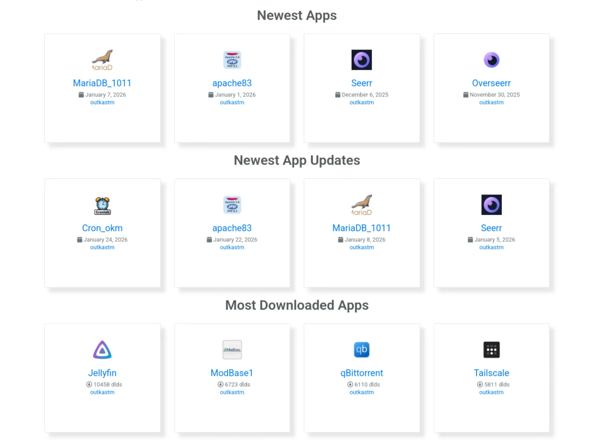 Terramaster Community App Store