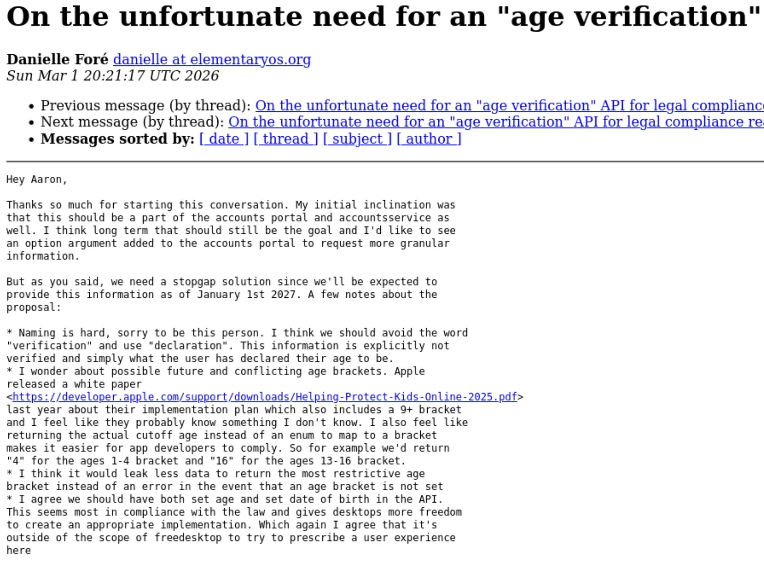 elementary OS seems to be relying on Ubuntu's implementation