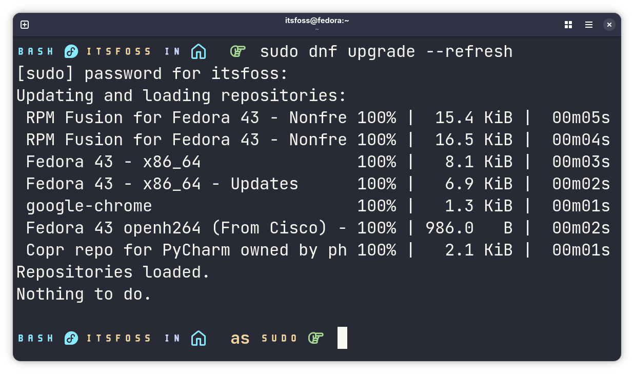 Check any pending update to complete.