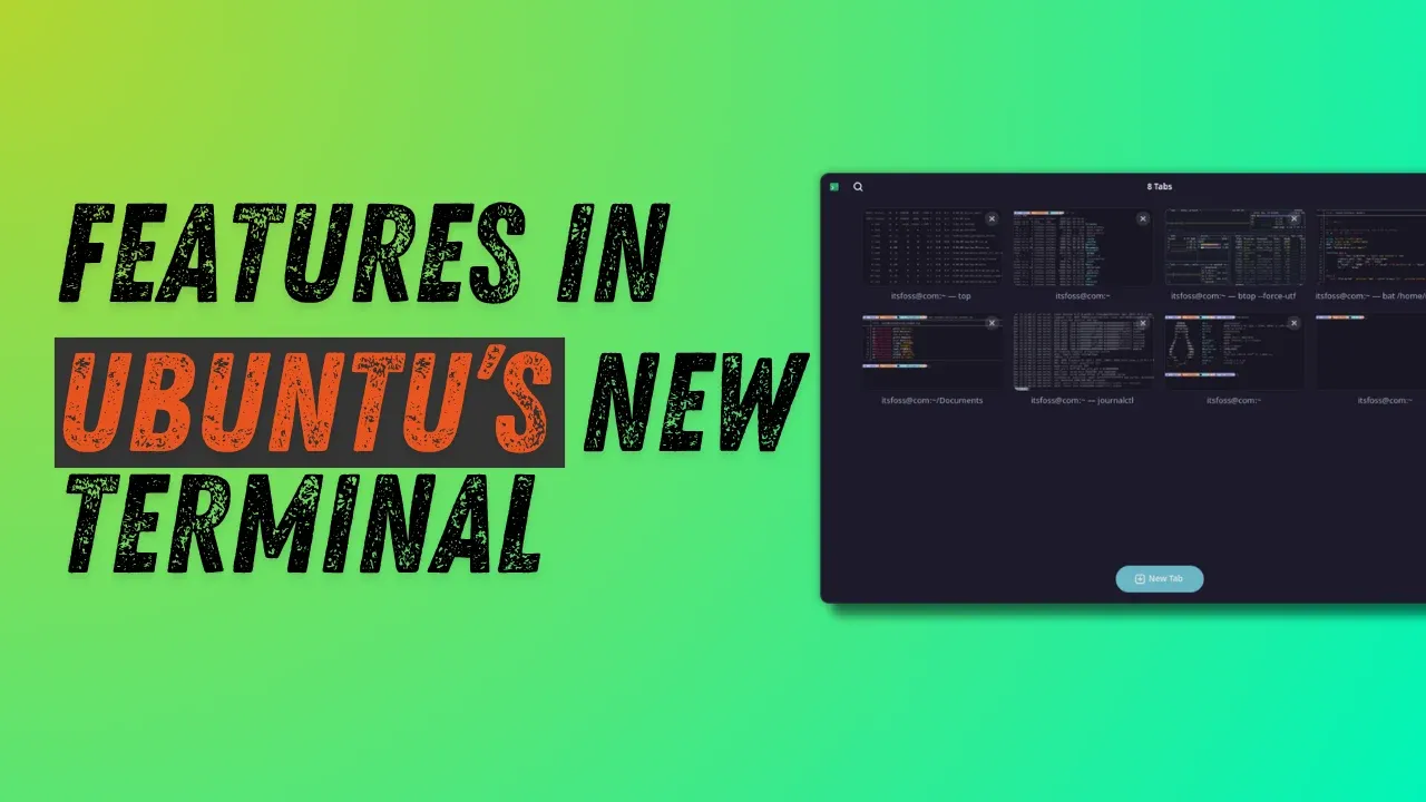 Ubuntu's New Default Terminal Ptyxis Brings Modern Container Support and Tab Overviews