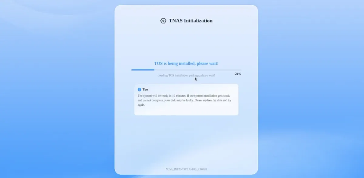 TNAS initialization