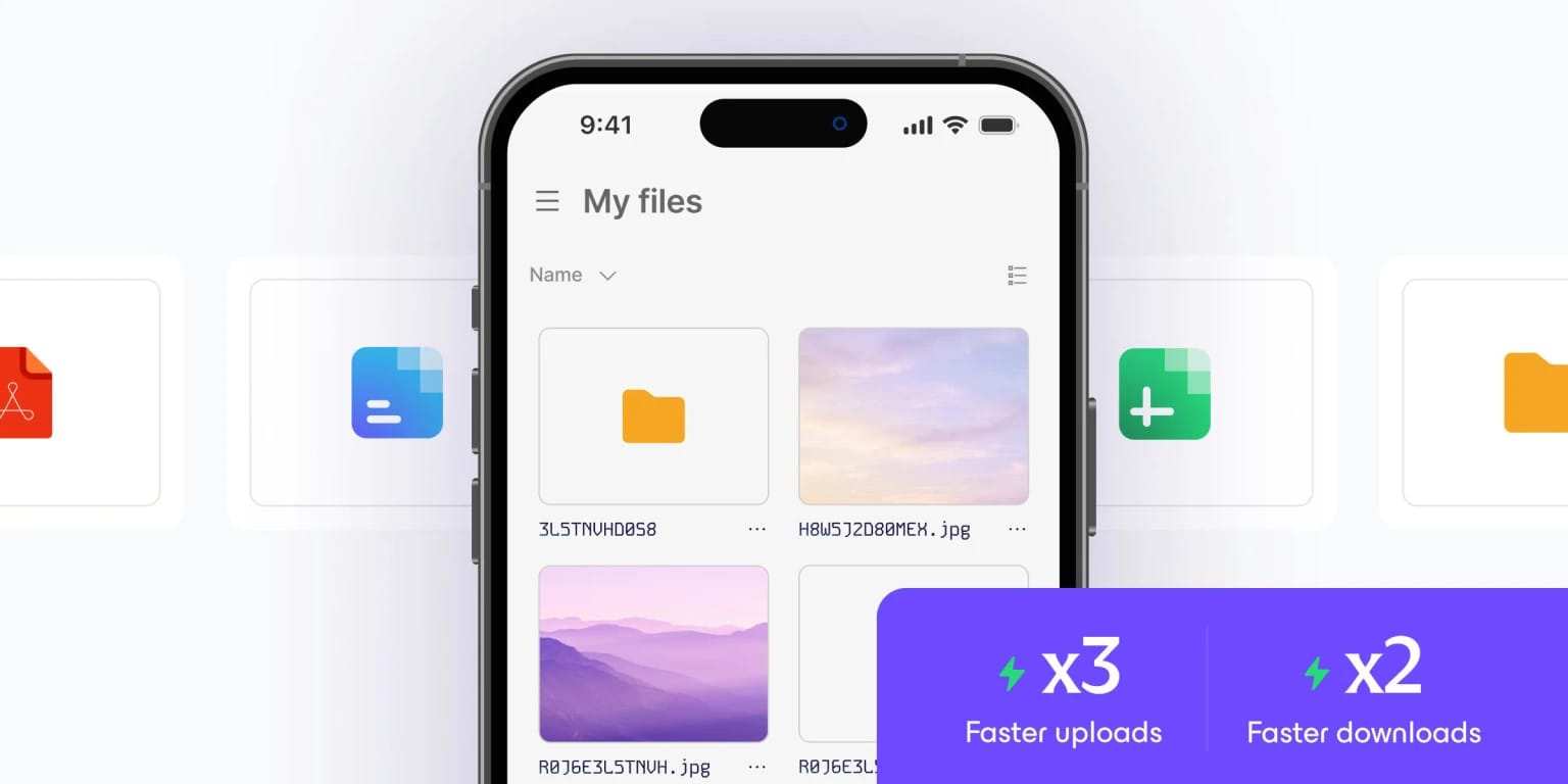 an illustration that is depicting the 3x uploads and 2x downloads gains 