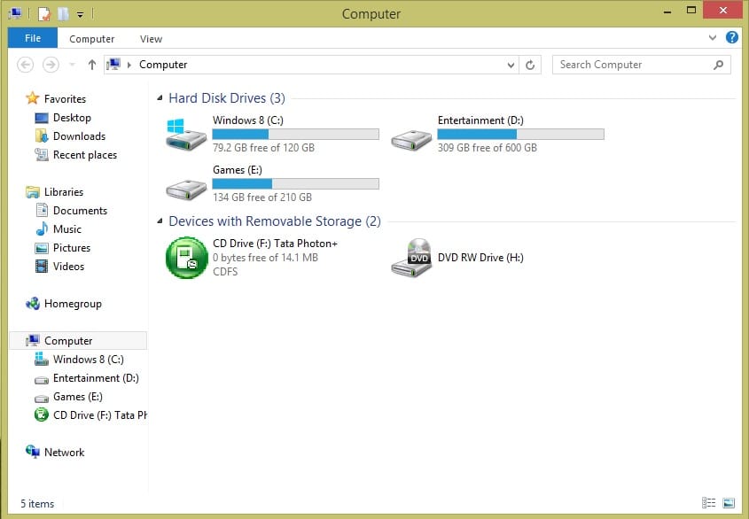 Windows My Computer