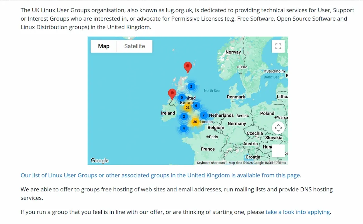 Linux User Group UK