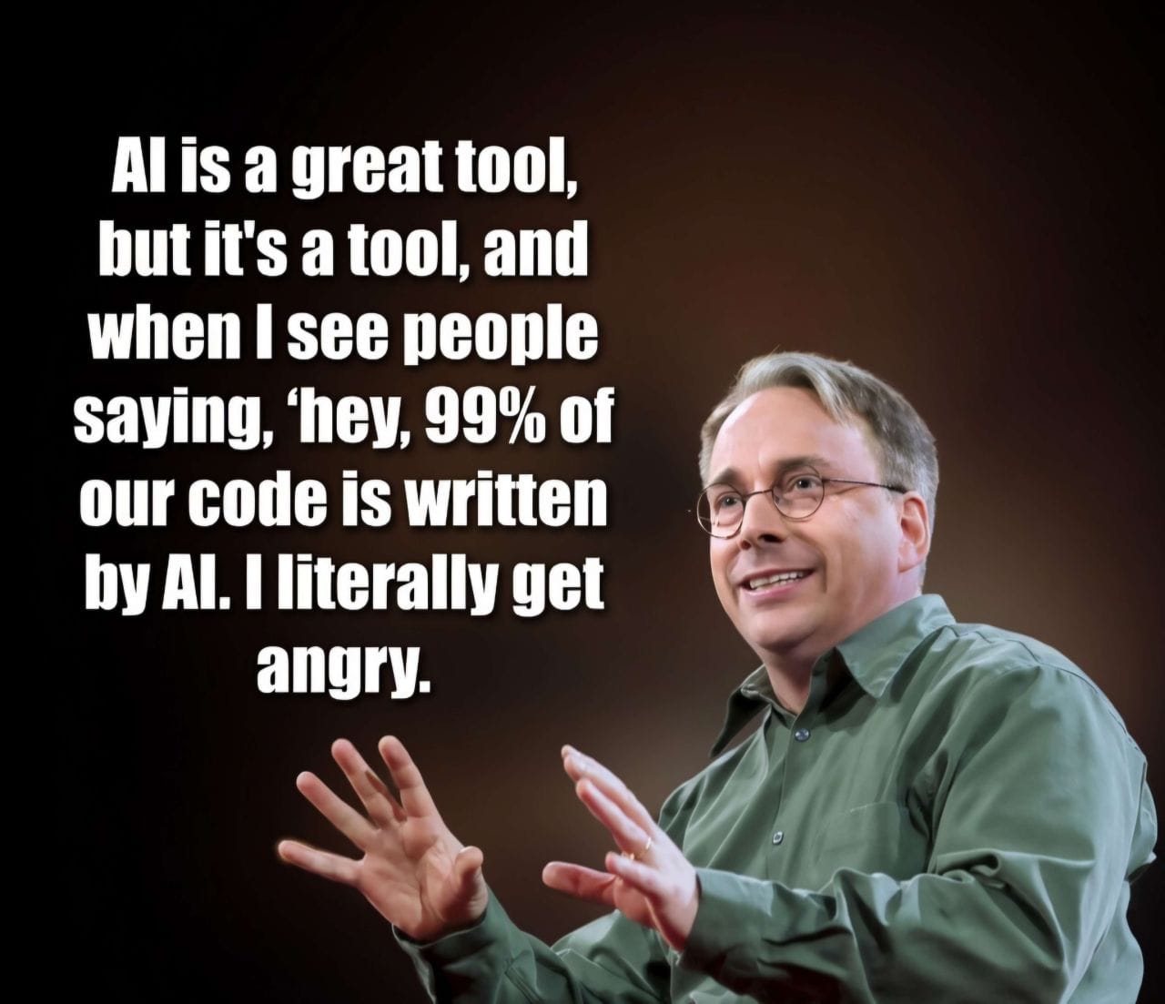 Torvalds on AI