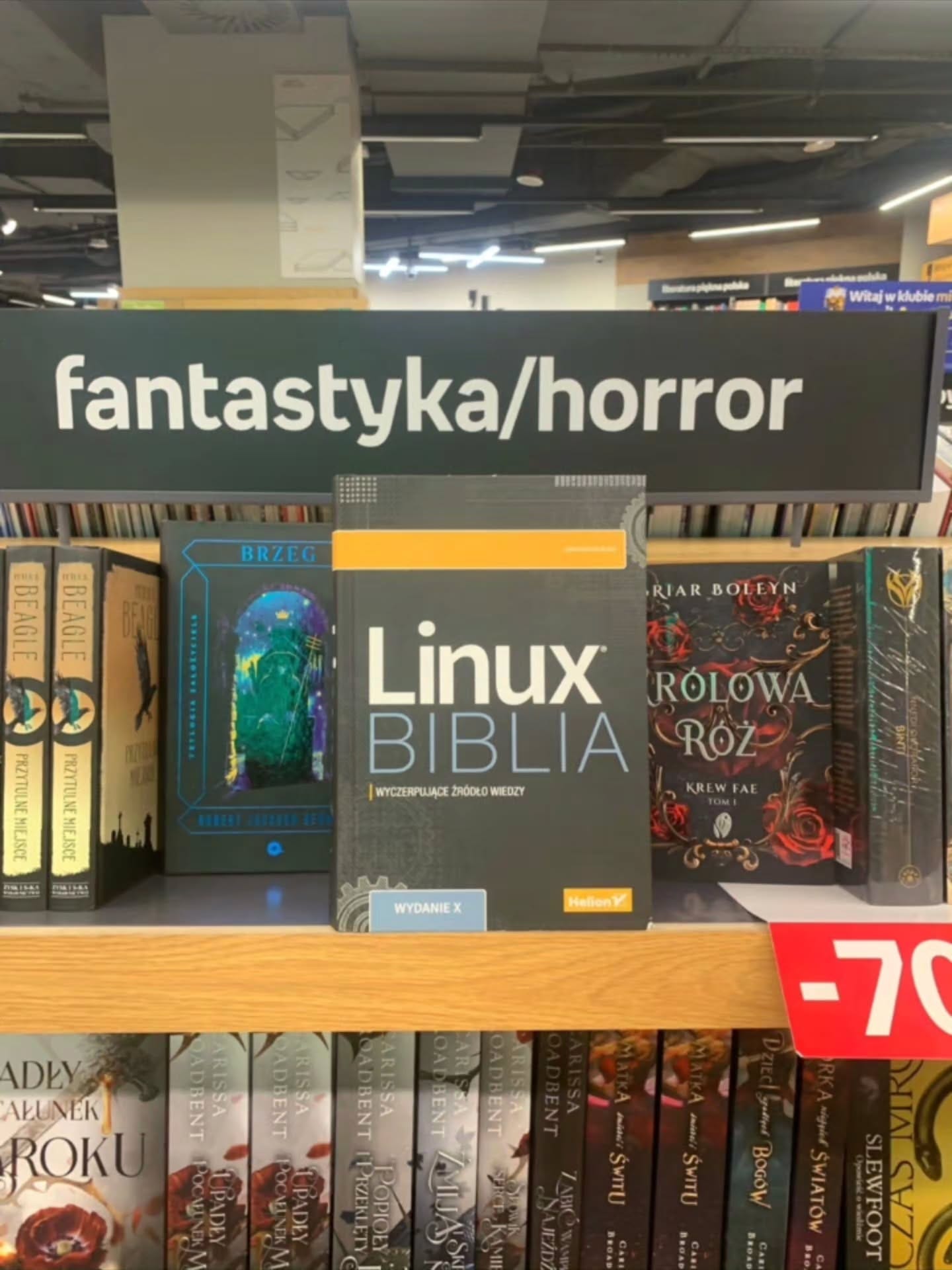 linux bible horror