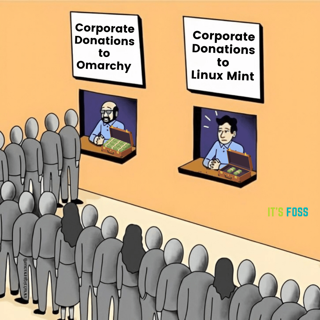 omarchy donation meme