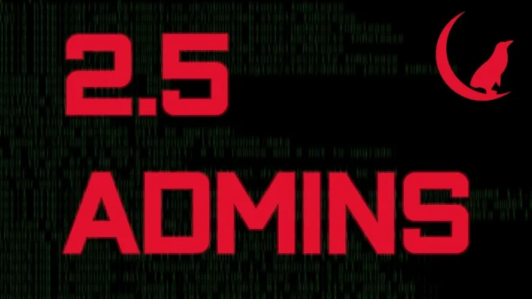 2.5 admins
