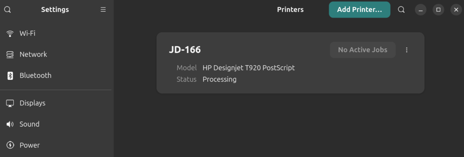 Jadens JD166 thermal printer recognized by Ubuntu