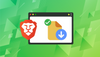 Save Downloaded Files Automatically in Brave Browser