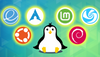 Guess Linux distro logo