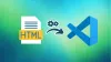 Run HTML Code Inside VS Code
