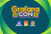 grafanacon 2025 logo with logos for grafana k6, grafana beyla, and grafana below