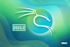 kali linux logo and 2025.2 written inside a green box towards the left