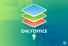 onlyoffice logo and the number 9 written below it
