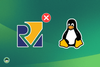 risc-v international logo on the left with a cross logo above it, tux, the mascot of linux, on the right