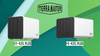 terramaster logo on the top, with the two new devices, f2-425 plus (left) and f4-425 plus (right) shown below