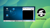 a screenshot of local desktop is shown on the left, and the logo for the local desktop project is shown on the right
