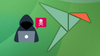 a suspicious-looking hooded fellow is working on a laptop on the left, with a red skull warning floating about nearby, and on the right is the logo for snapcraft