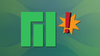 the green manjaro linux logo is on the left, to its right is a red and orange-colored illustration showing an exclamation reaction