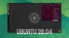 in the back is a mixed green background with ubuntu logos strewn about, in the foreground is a screenshot of ubuntu 26.04 and this written in white: ubuntu 26.04