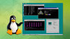 on the left is a happy penguin, on the right is a screenshot of windows 95 running wsl9x