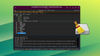 against a mixed green backdrop, there is a screenshot of a terminal window showing the alpha build of the bleachbit tui