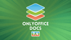onlyoffice logo is at the top, below the term onlyoffice docs is written in white, and below that 9.4 is written inside a multi-colo