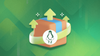 a cardboard box with green upward arrows and tux, the mascot penguin of linux is shown