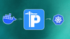 a banner showing docker, portainer, and kubernetes projects' logo